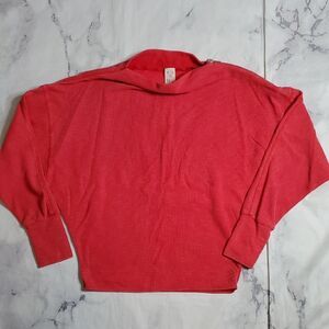 We the Free Women's Sweater Zipper Detail Shoulder